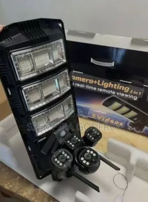 Solar Camera With Solar Light 400watts