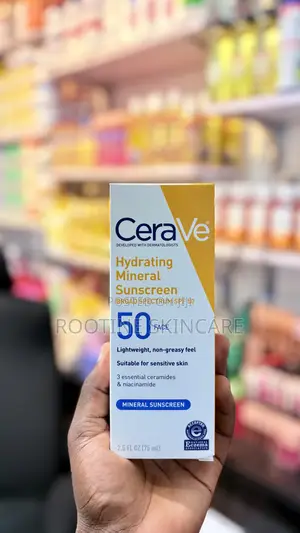 Cerave Hydrating Mineral Sunscreen SPF 50