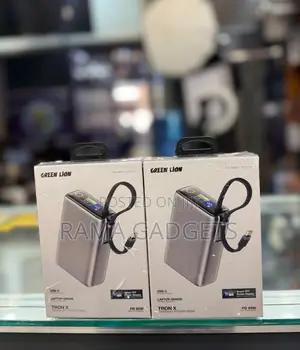 Green Lion Tron X 20000mah Power Bank Featuring a 65w Fast-Charging