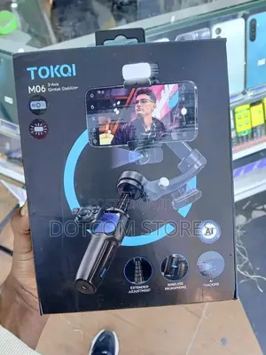 Tokqi M06 Ai Tracking Gimbal Anti-Shake Stabilizer