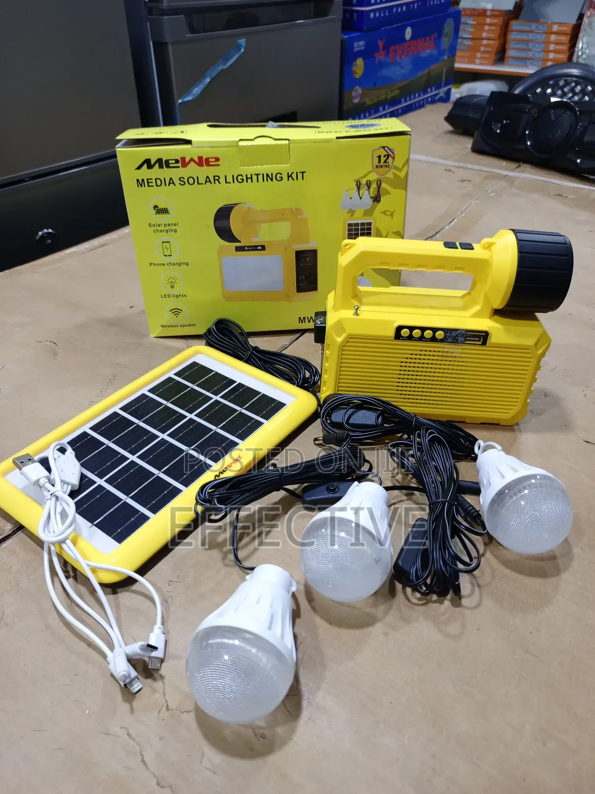 Mewe Media Solar Lighting Kit.