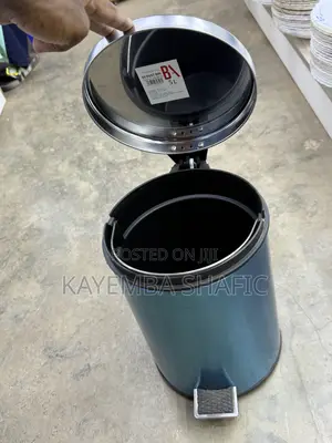Premium 5l Stainless Steel Pedal Dustbin - Brand New