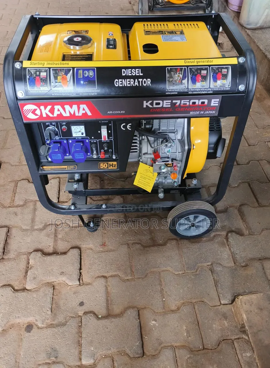 7.5kw Kama Diesel Generator