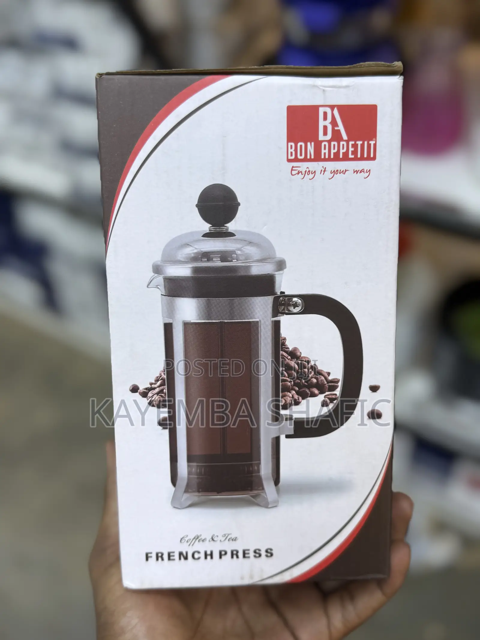 Bon Appetit French Press Coffee Plunger 600ml (4-Cup)