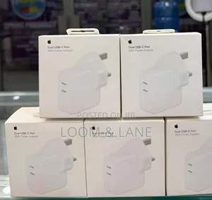 Apple 35w Dual Usb-C Port Power Adapter