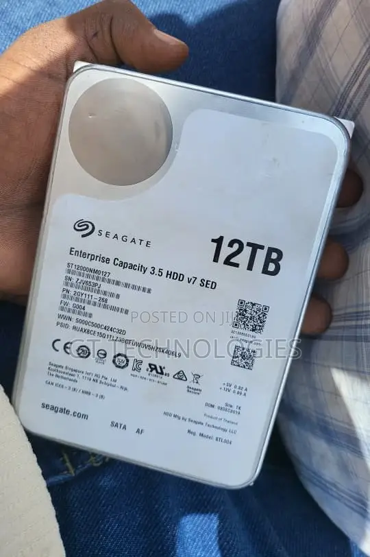 Seagate Enterprise Capacity 3.5 HDD 12tb