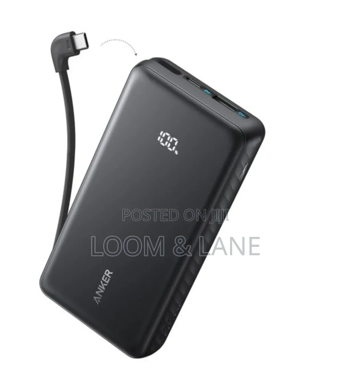 Anker Zolo 20,000mah Huge Power With Built in Usb-C Cable