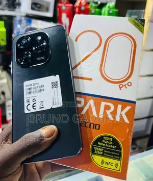 New Tecno Camon 20 Pro 256 GB Black