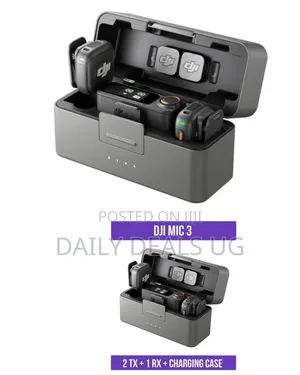 Dji Mic 3 Wireless Lavalier Mic 1tx 1rx 2tx 1rx Kit With Chargin