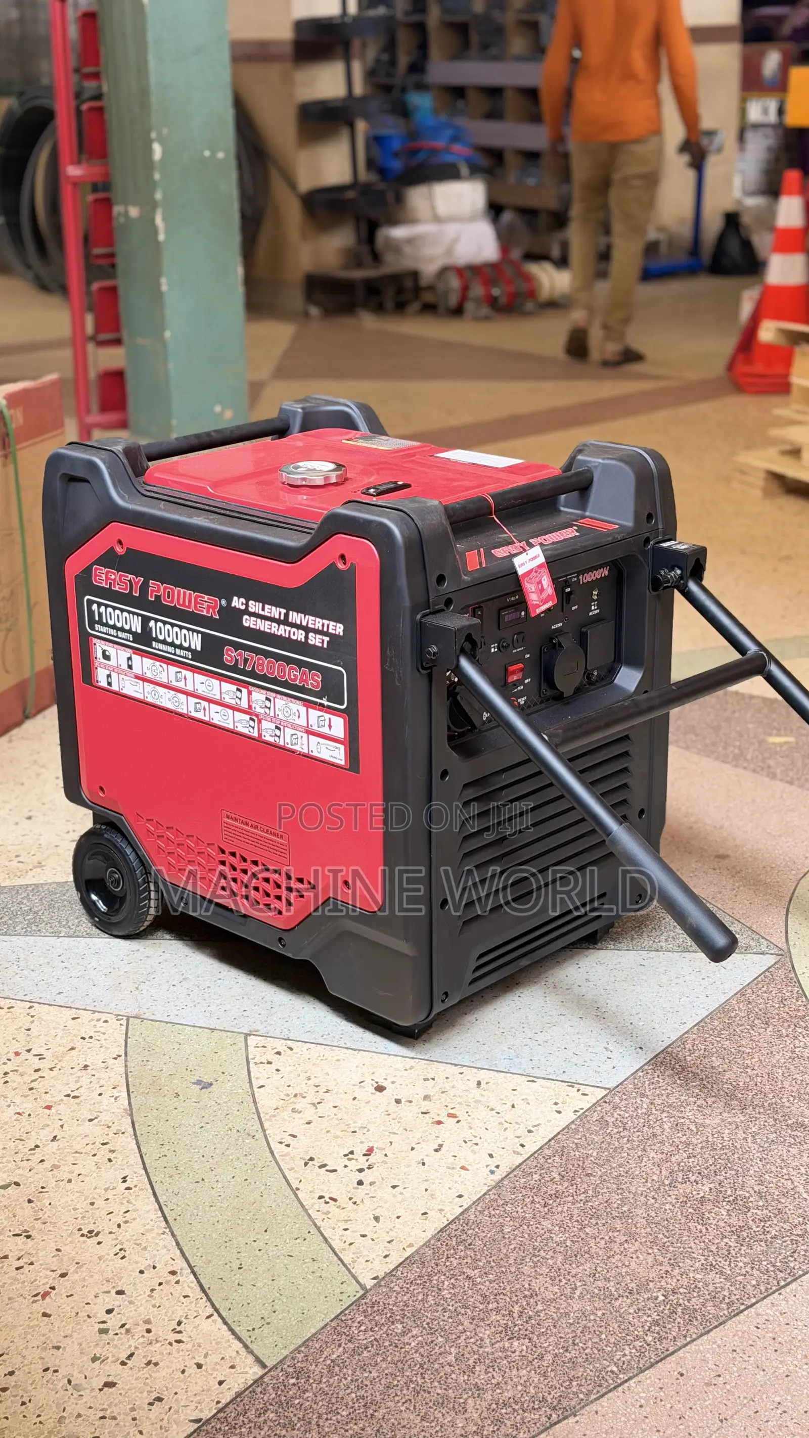 11kva Super Silent Inverter Generator (Uses Gas) Remote Start