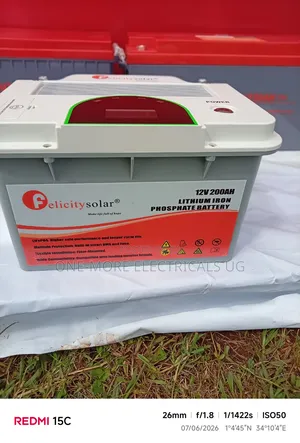 Lithium Iron Phosphate Battery 200ah/12volts