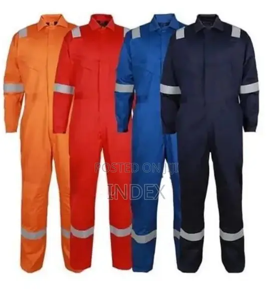 Work Overall Uniform For Safety In Construction Site