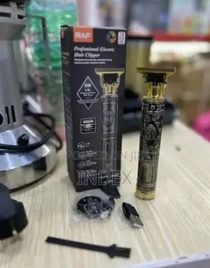 Rechargeable Metallic Hair Clipper/ Shaver - Gold