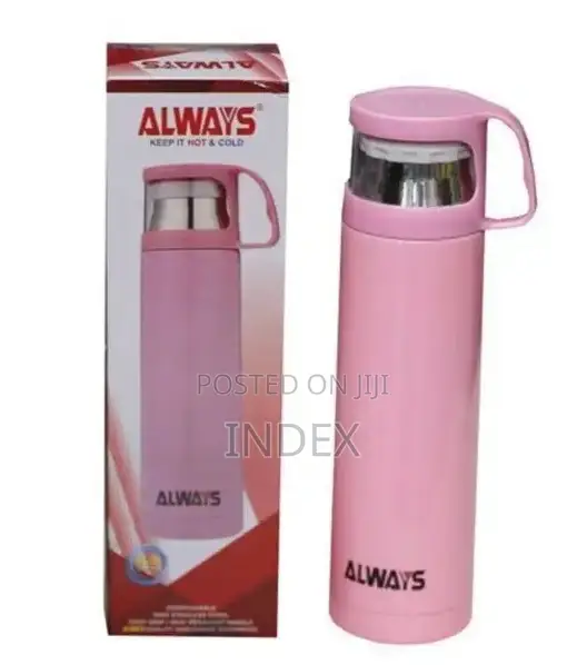Always Hot Cold Unbreakable Flask, 0.5l - Colour May Vary