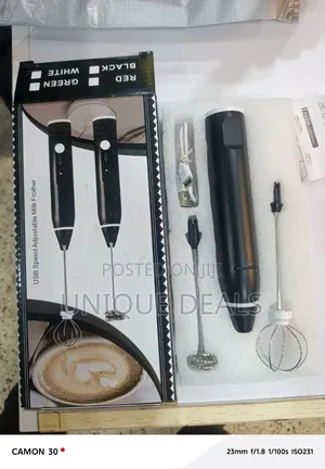 Rechargeable Milk Frother
