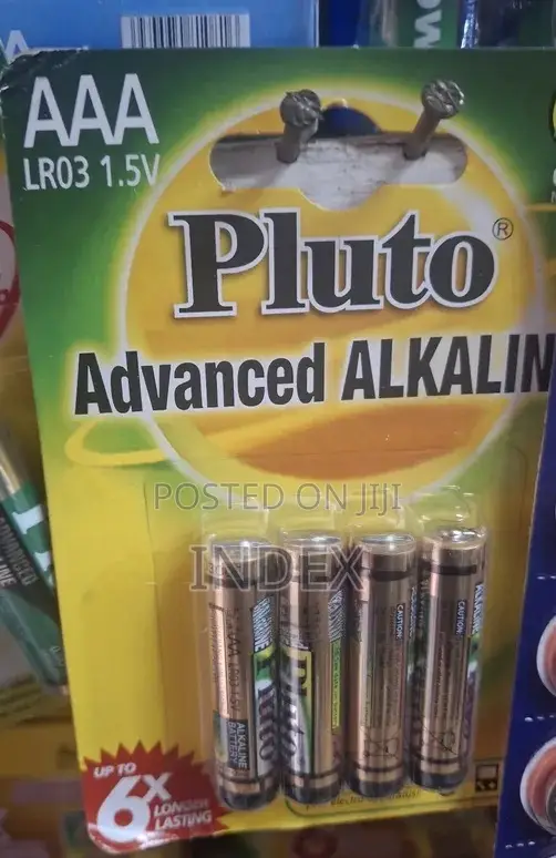 Box Of Pluto Advanced Alkaline Aaa 48- Non Rechargeable Batteries