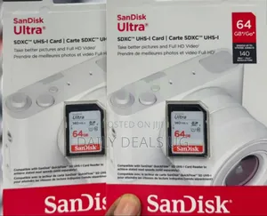 Sandisk Ultra 64gb SDXC Uhs-I Memory Card