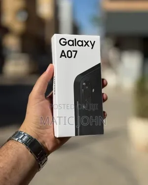 New Samsung Galaxy A07 128 GB Black