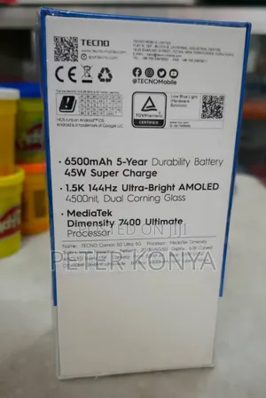 New Tecno Camon 50 Ultra 256 GB Purple