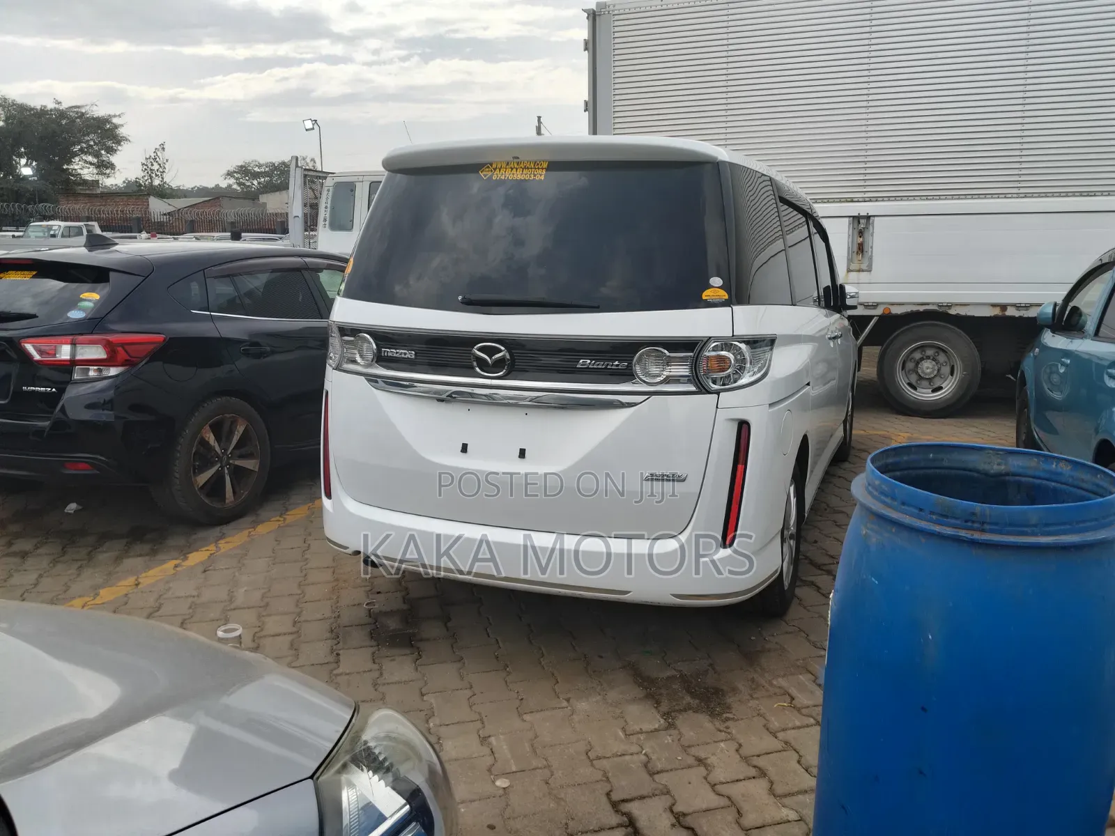 Mazda Biante 2013 White