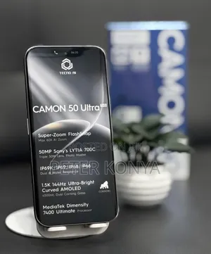 New Tecno Camon 50 Ultra 256 GB Silver