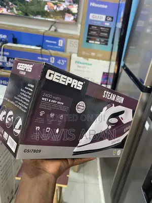 Geepas Steam Iron 2400watts