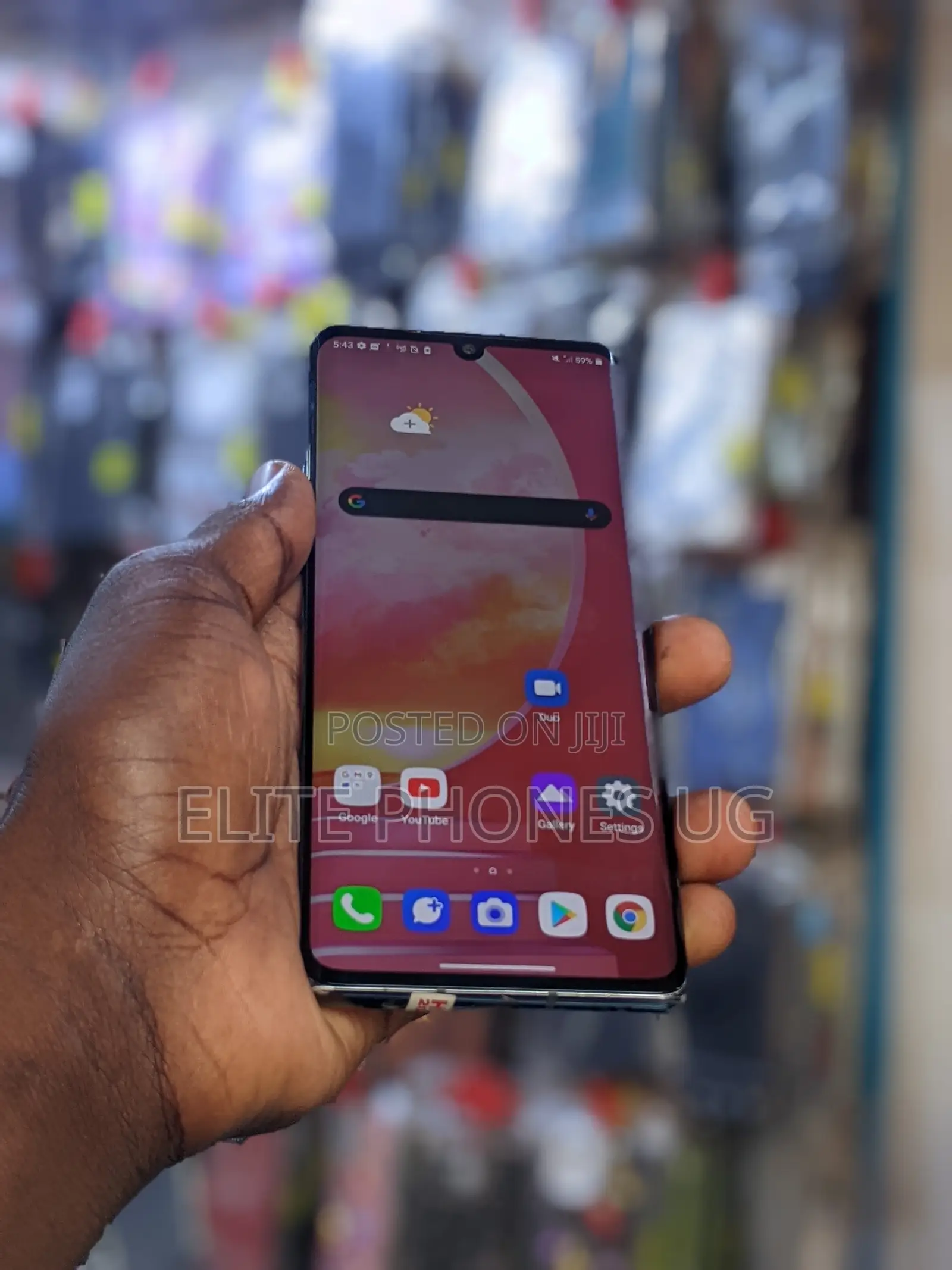 LG Velvet 5G 128 GB Silver