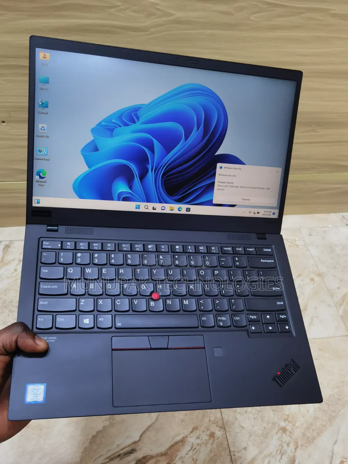 Laptop Lenovo ThinkPad X1 Carbon 16GB Intel Core i7 SSD 512GB