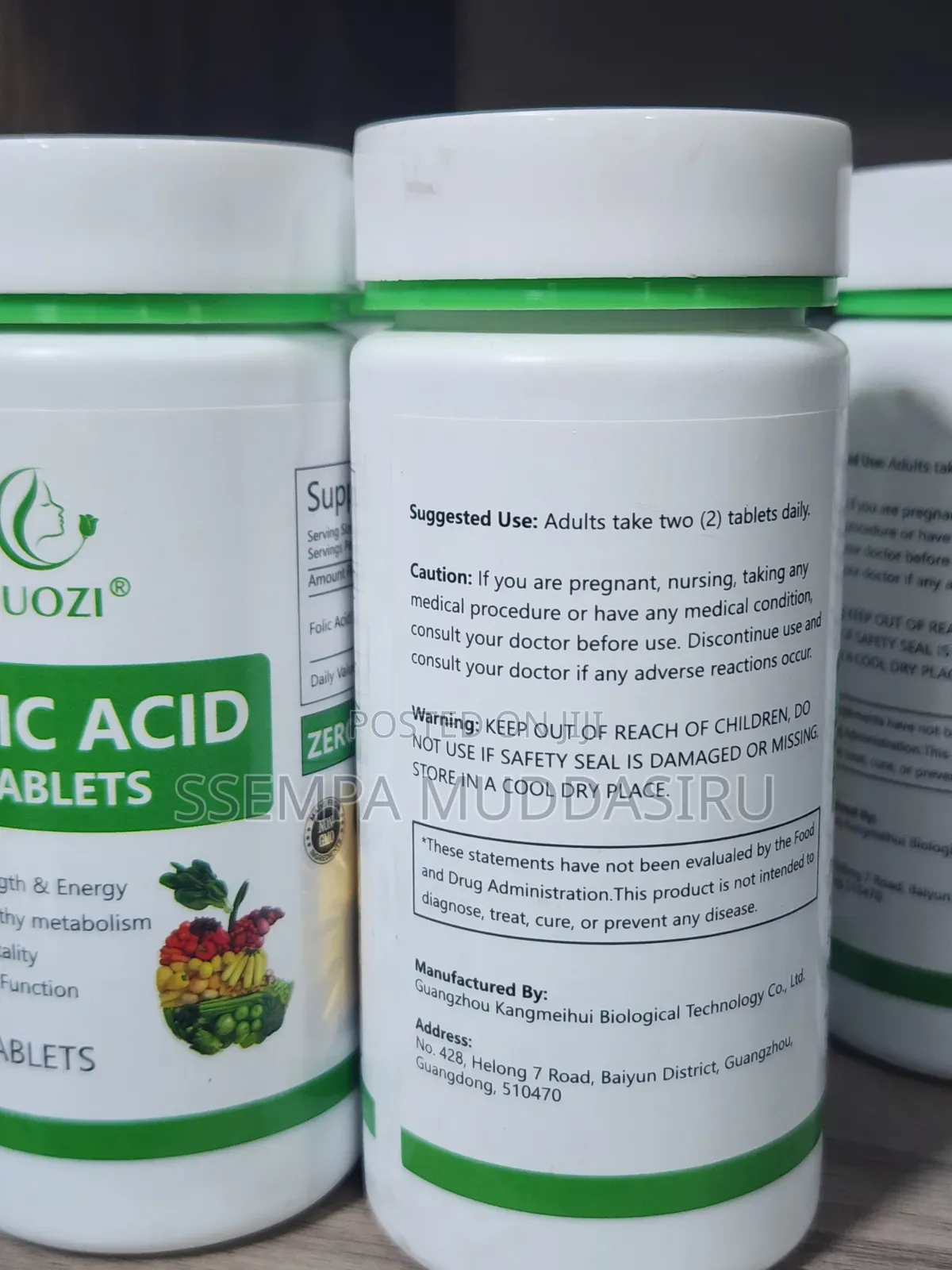 Folic Acid Tablets 100 Tablets