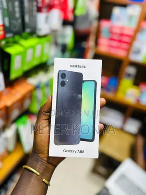 New Samsung Galaxy A06 128 GB Black