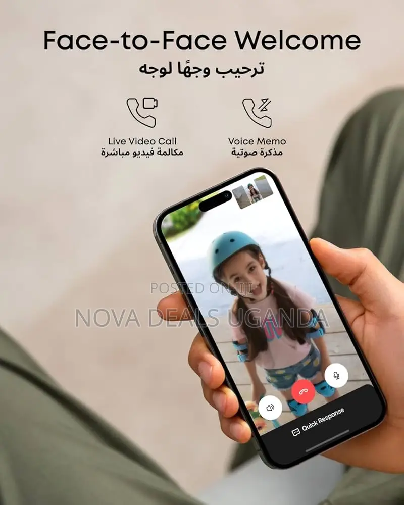 Eufy Security Video Doorbell Camera Wireless C30, Live Video Call,