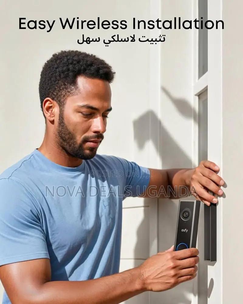Eufy Security Video Doorbell Camera Wireless C30, Live Video Call,