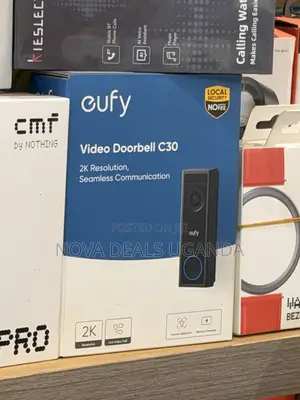 Eufy Security Video Doorbell Camera Wireless C30, Live Video Call,
