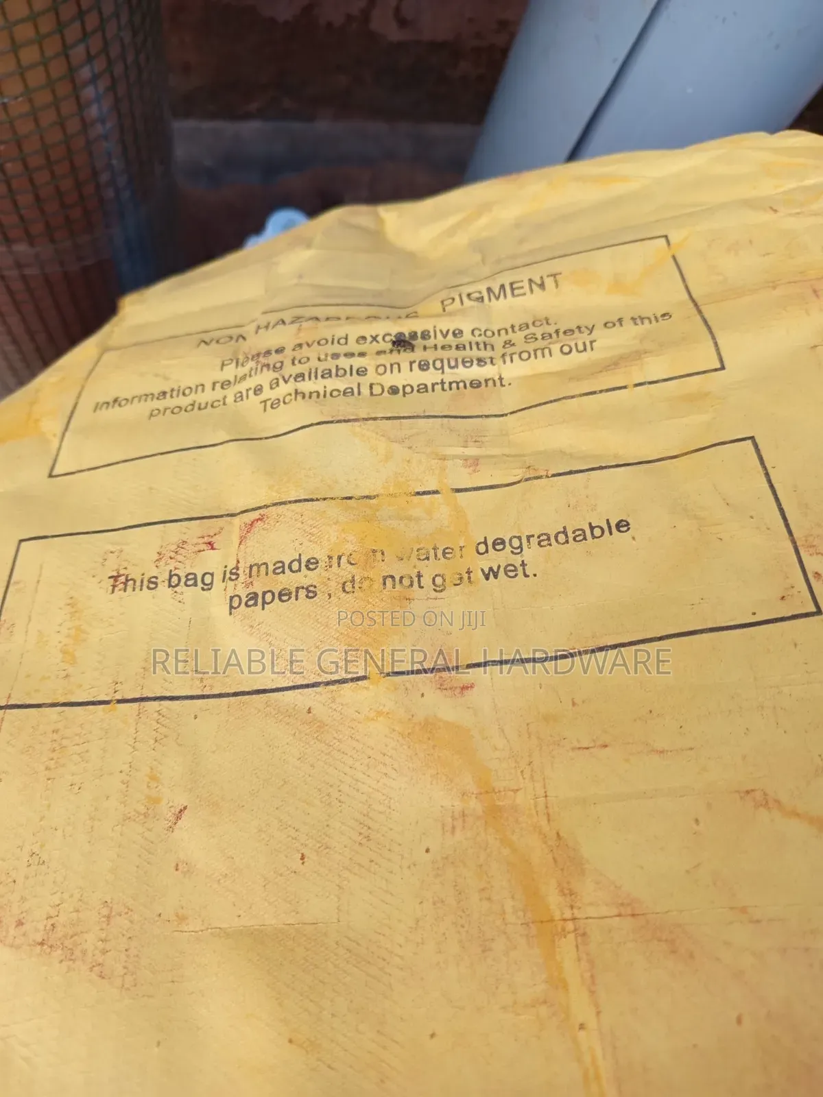 Yellow Oxide Original Yipin 25kg