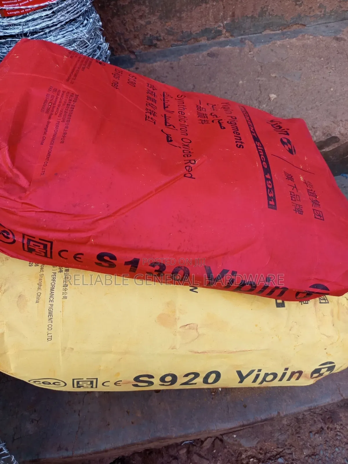 Yellow Oxide Original Yipin 25kg