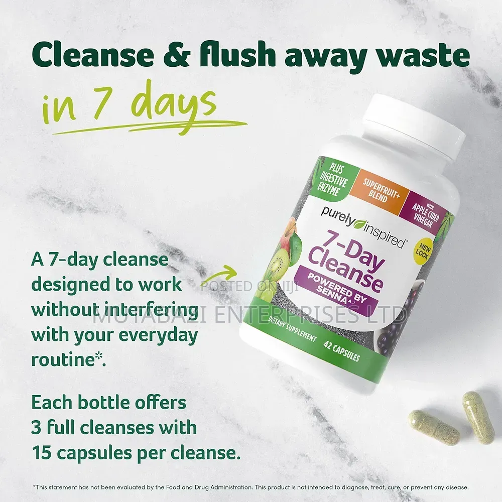 Purely Inspired 7-Day Cleanse Capsules – 42 Capsules