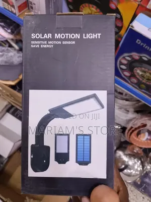 Generic Solar-Powered Motion Sensor Wall Liight