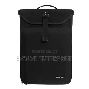 Green Lion Slim Gear Laptop Backpack – Black