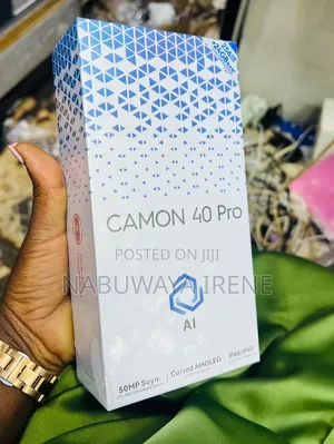 New Tecno Camon 40 Pro 5G 256 GB Black