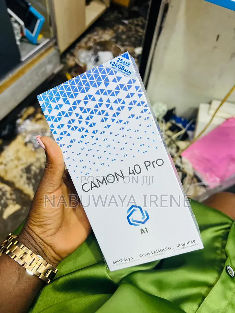 New Tecno Camon 40 Pro 5G 256 GB Black
