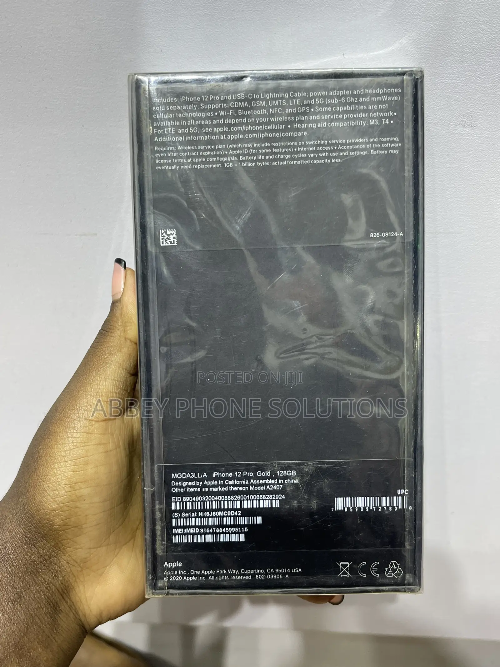 New Apple iPhone 12 Pro 128 GB Gold