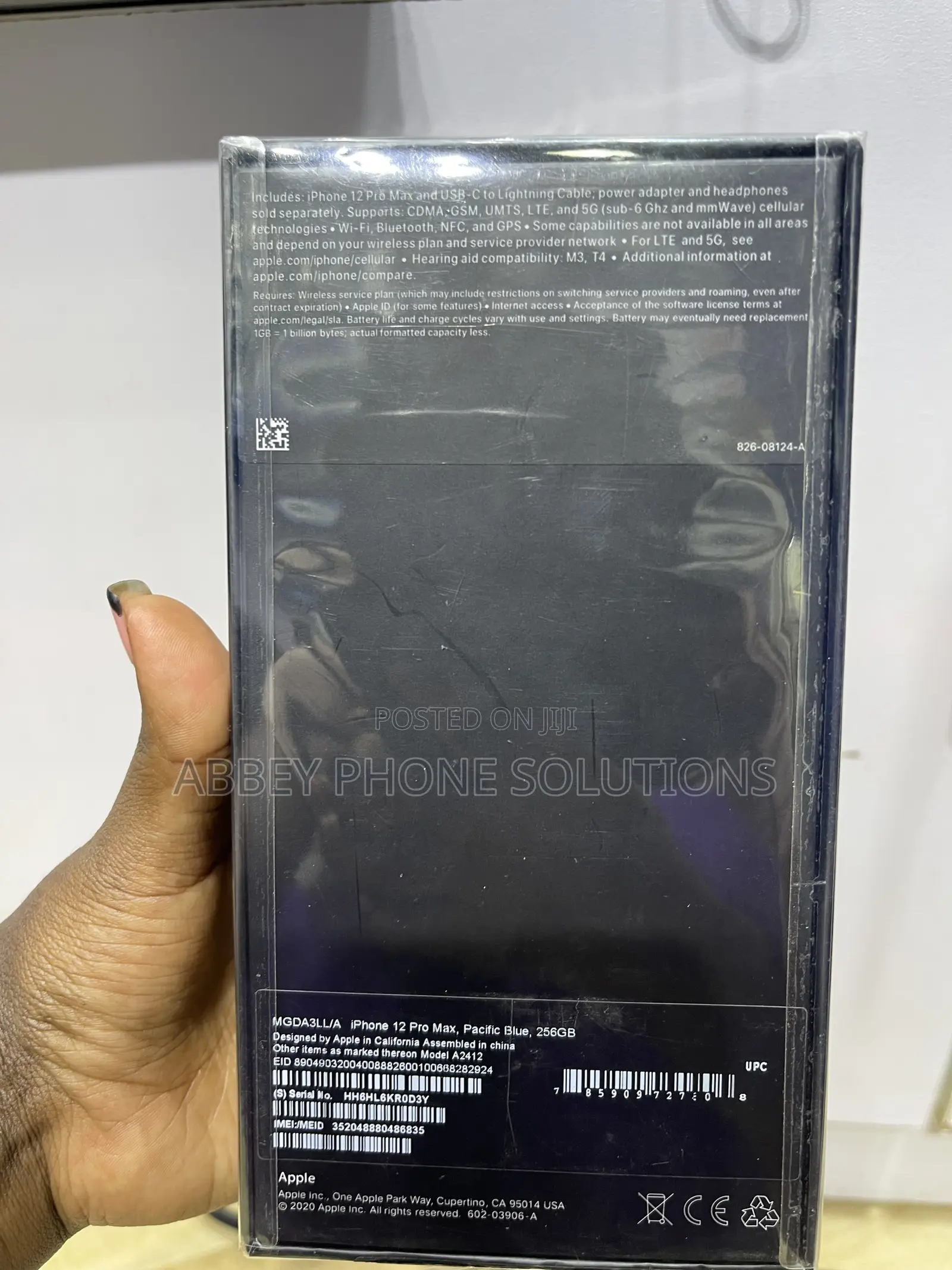 New Apple iPhone 12 Pro Max 256 GB Blue