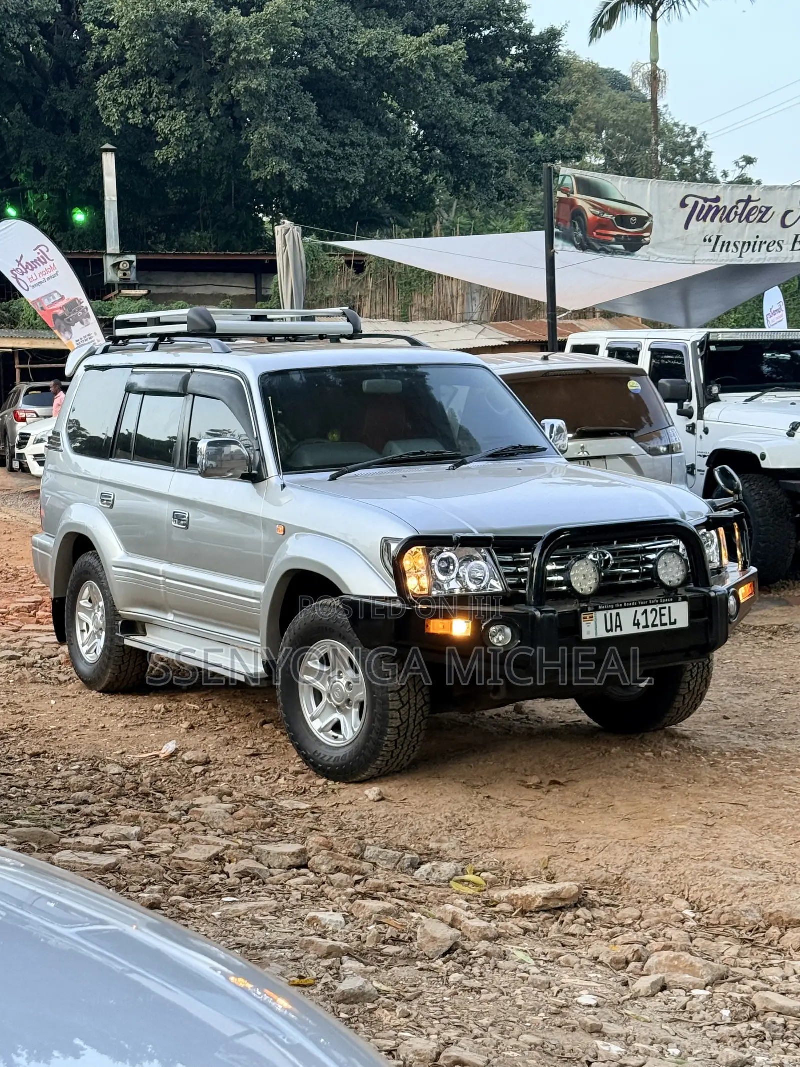 Toyota Land Cruiser Prado 2000 Silver