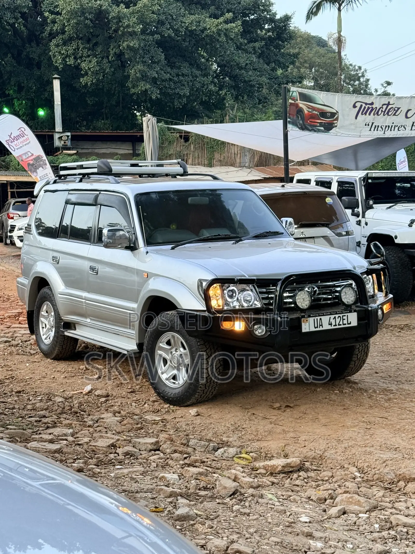 Toyota Land Cruiser Prado 2000 Silver