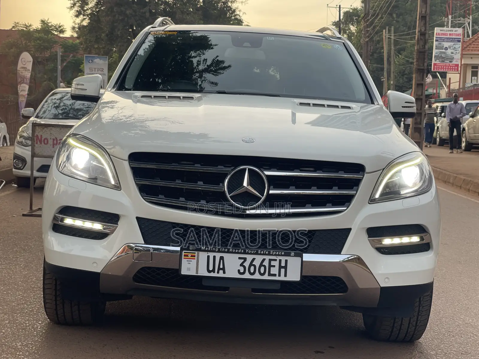 Mercedes-Benz M Class 2014 White
