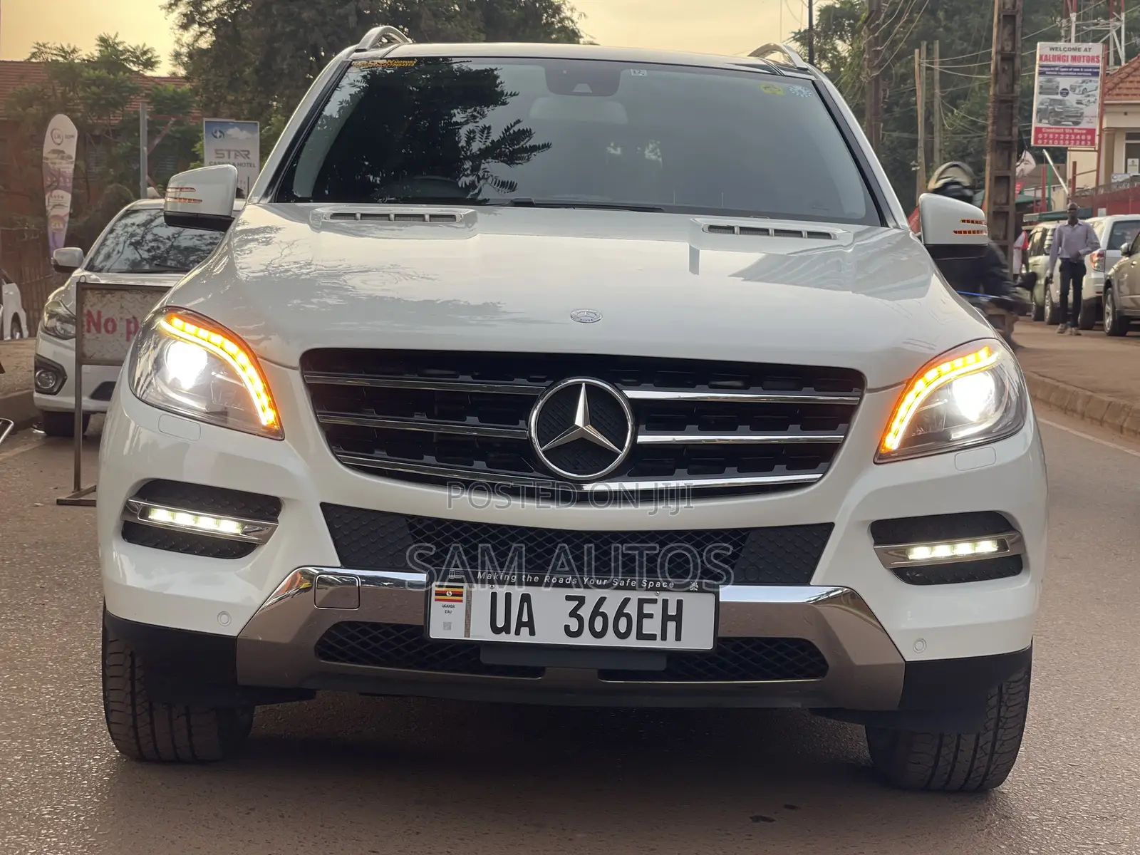 Mercedes-Benz M Class 2014 White