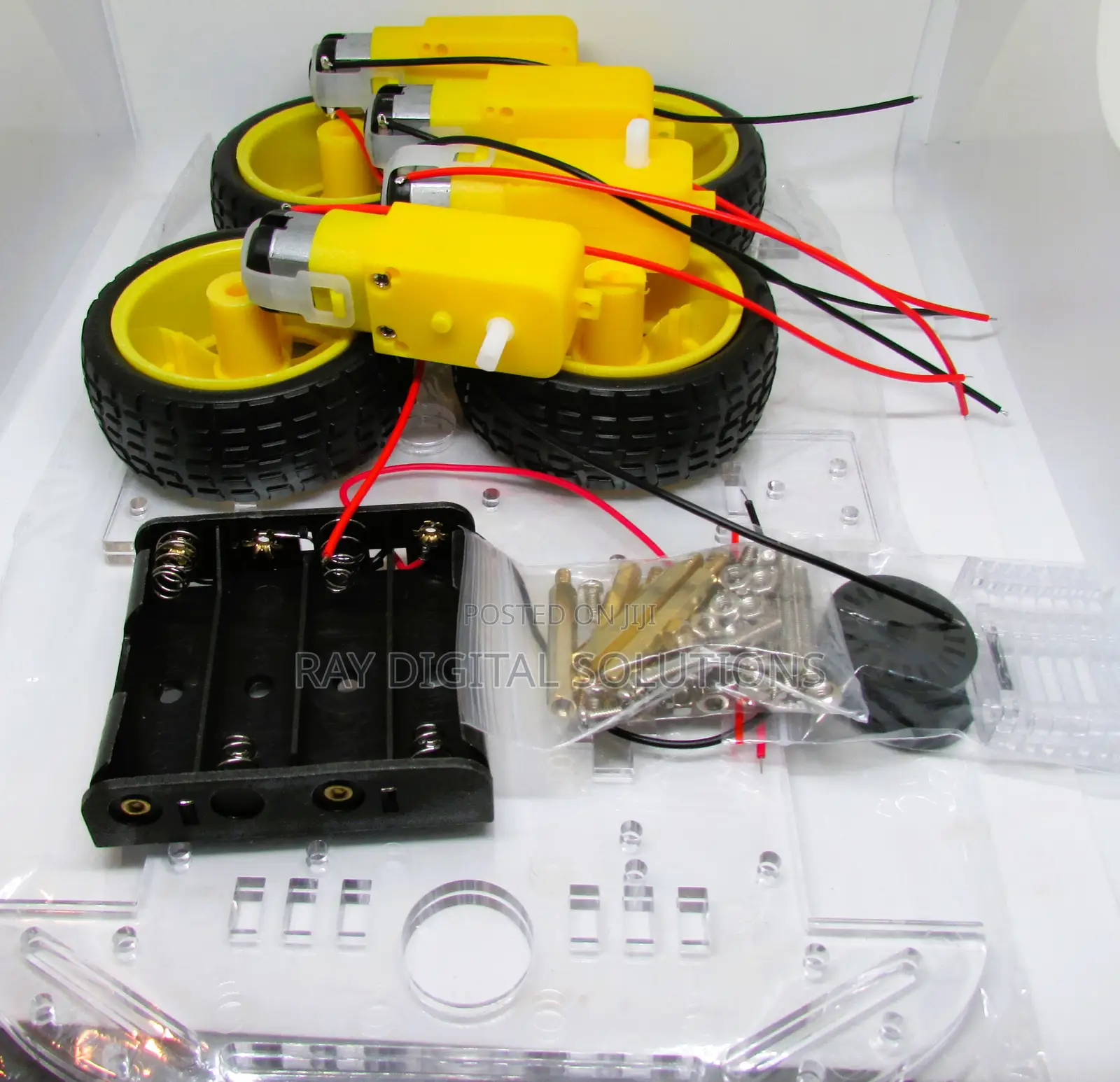 4wd Smart Robot Car Chassis Kit - 4 Wd