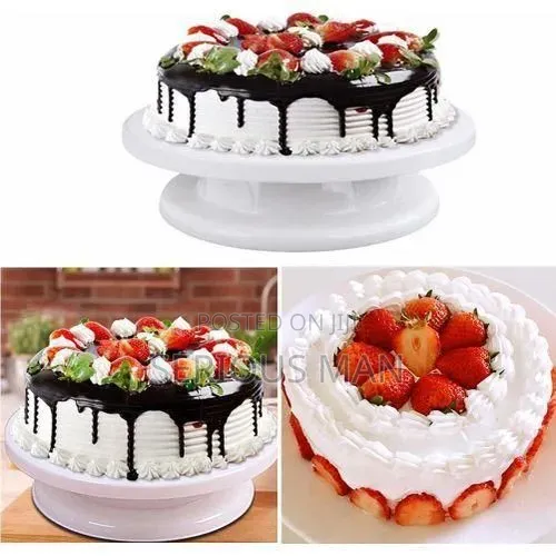 Cake Decorating Turntable - White