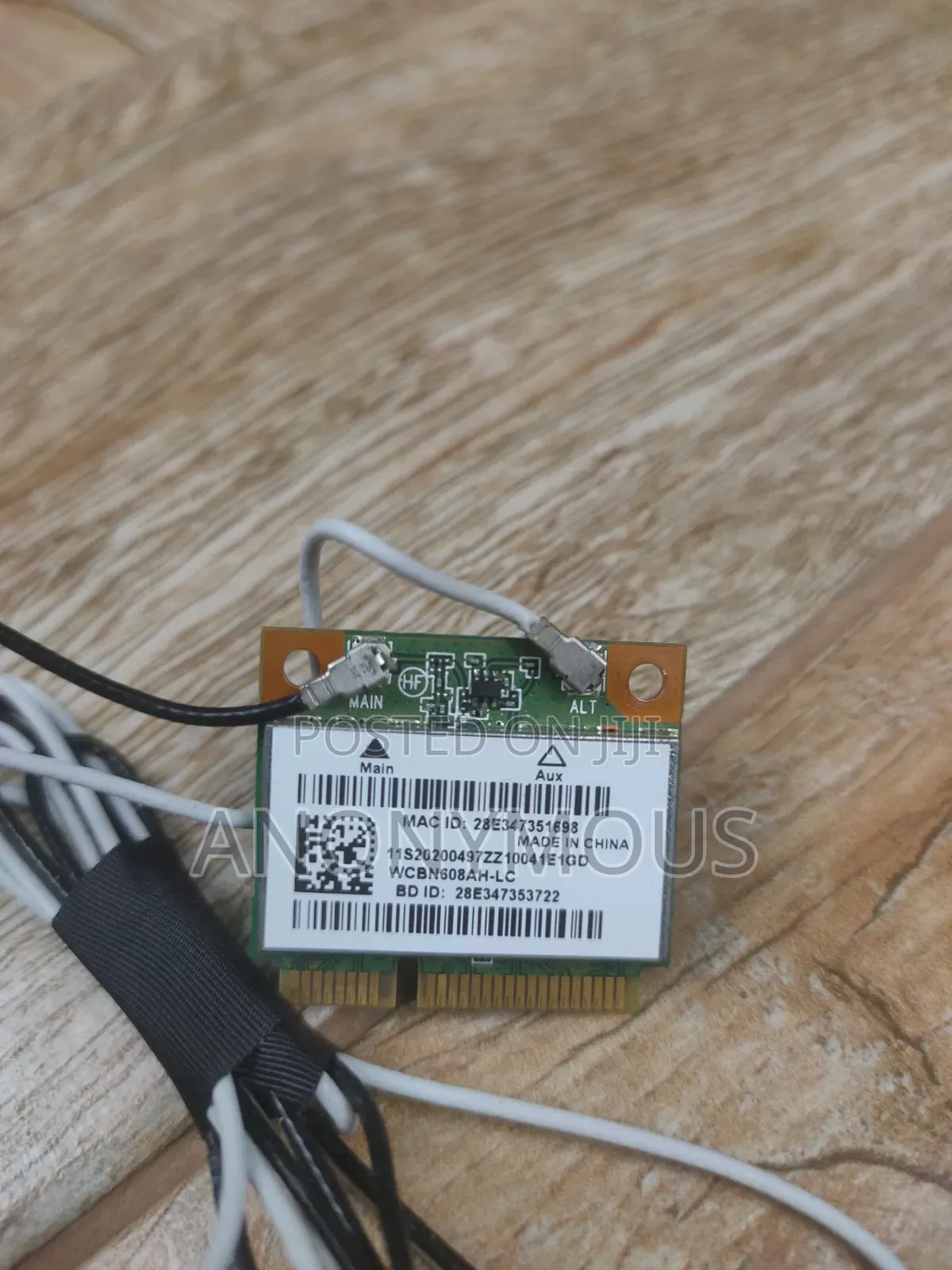 Atheros Ar5b225 (Qualcomm) Wifi Card With Bluetooth