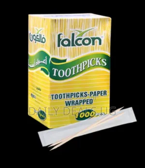 1000 Pieces Tooth Picks Paper Wrapped